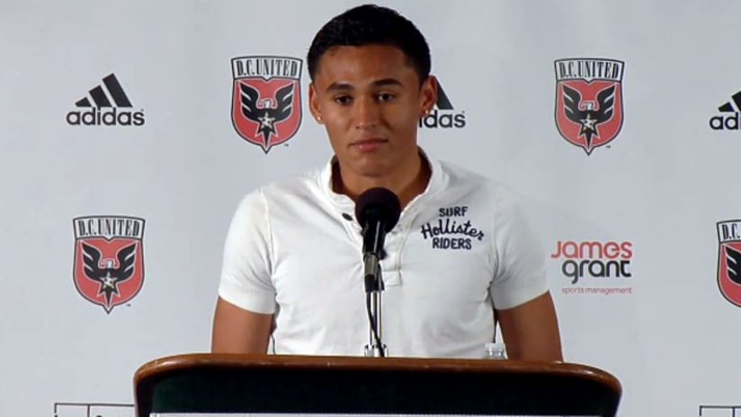 D.C. United's Andy Najar announced his intentions to play for Honduras.