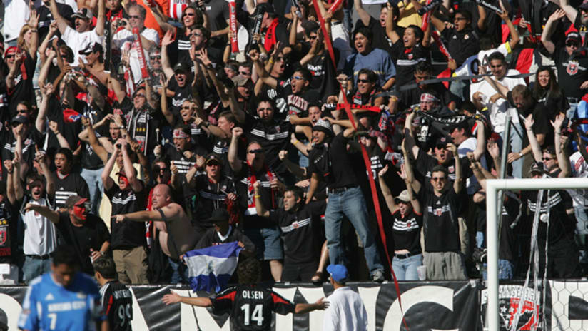 Supporter groups have helped MLS grow.