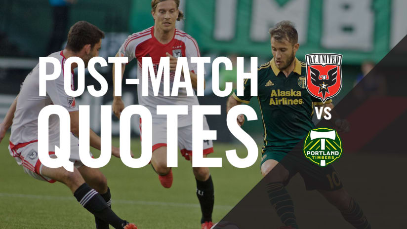DCU v Timbers Quotes