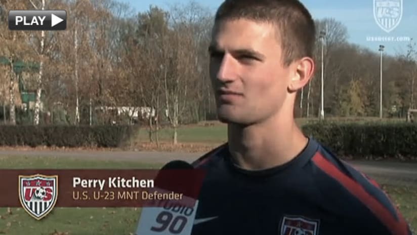 Perry Kitchen - USA U-23s - interview