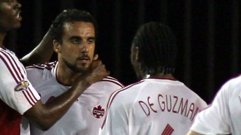 Dwayne De Rosario (left) and Julian de Guzman headline Canada's roster.