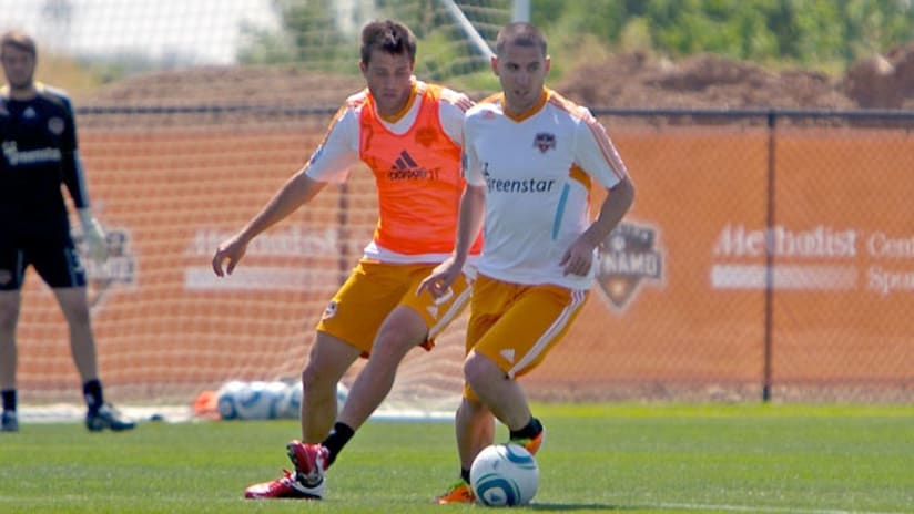 Koke participated in Dynamo training for the first time on Wednesday.