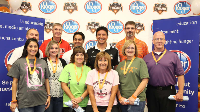 Brian Ching, Kroger honor champions in the Houston community -