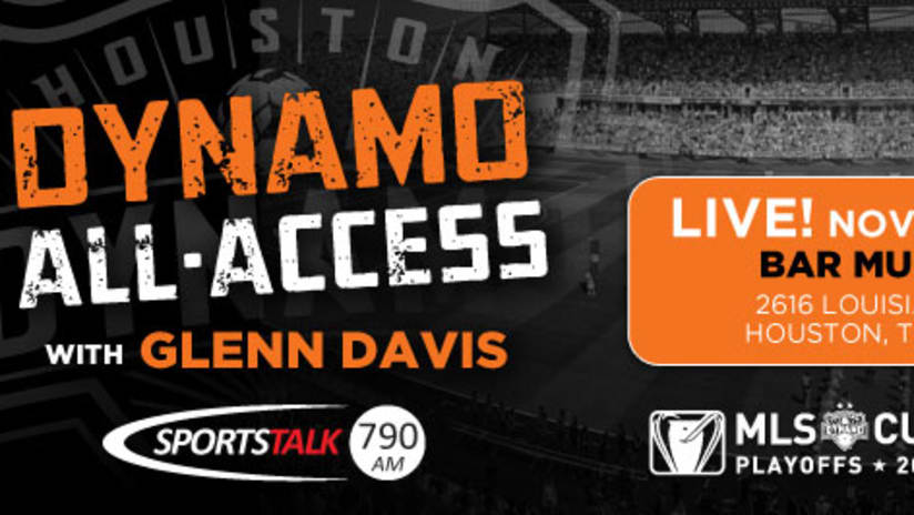 Tuesday's Dynamo All-Access to broadcast live from Bar Munich -