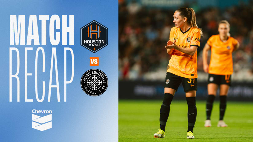 Houston Dash Open Home Slate in Front Of Record Breaking Crowd 