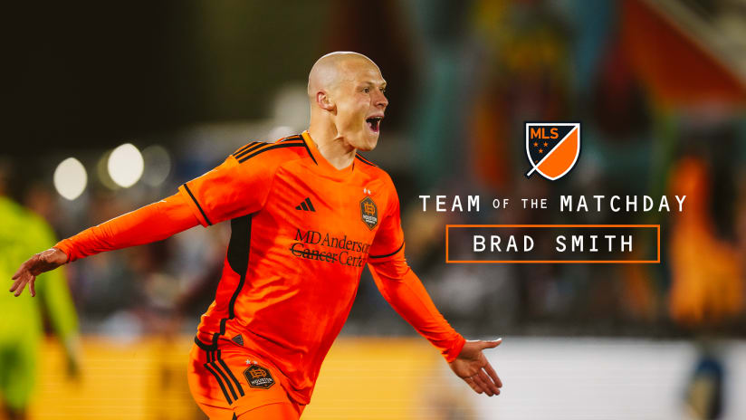Brad Smith named to MLSSoccer.com’s Team of the Matchday 