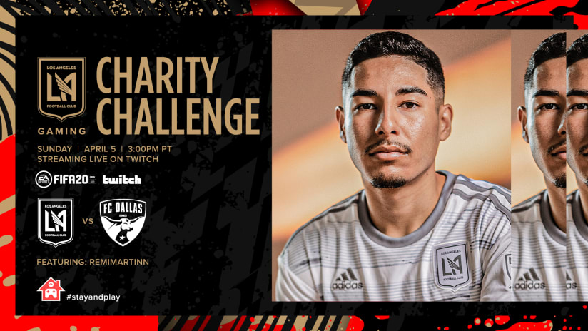 eMLS LAFC Gaming Charity Challenge Graphic vs FC Dallas 200405 IMG