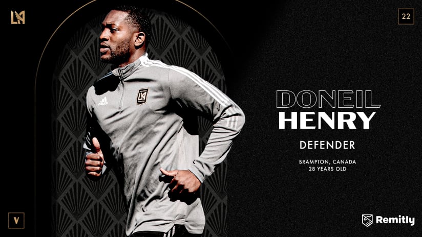 LAFC Signs Defender Doneil Henry