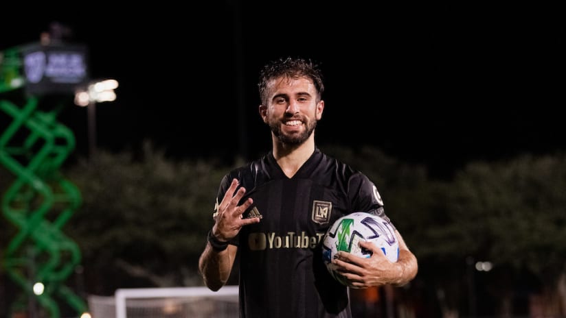 Diego Rossi Scores 4 Goals Match Ball LAFC vs GAL 200718 IMG