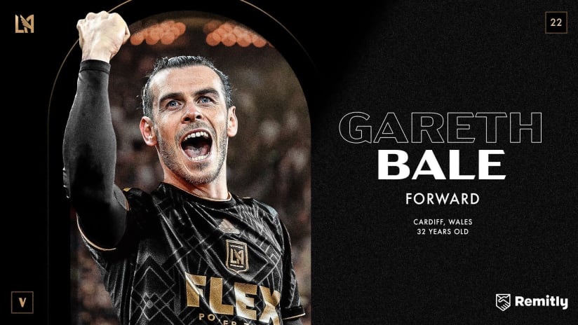 LAFC Signs Forward Gareth Bale