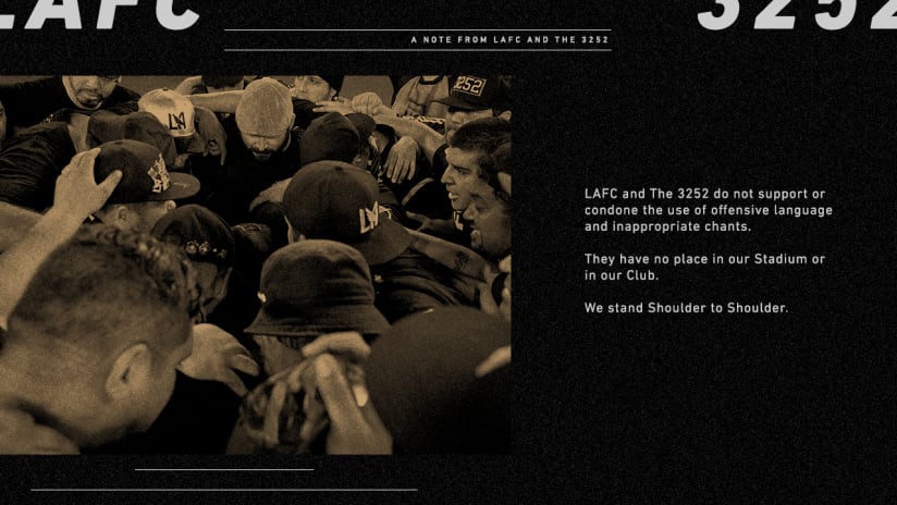 Statement From LAFC And The 3252 Independent Supporters Union 181102 IMG