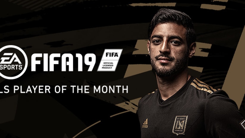 Carlos Vela Voted MLS Player Of The Month FULL 190409 IMG
