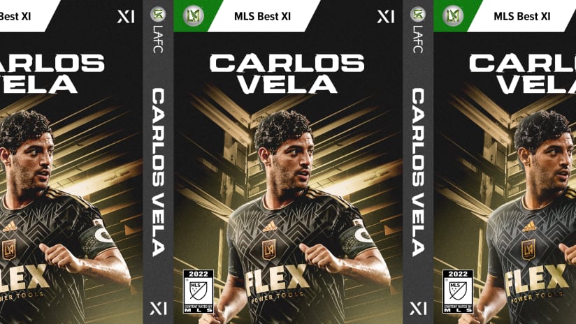 MLS Announces 2022 Best XI Presented By Continental Tire; Carlos Vela Earns 3rd Best XI Honors