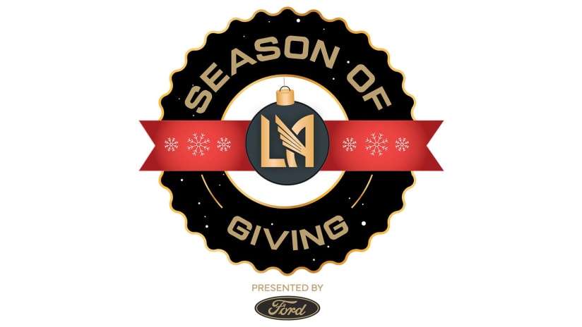 LAFC Celebrates Sixth Annual Season Of Giving With A Full Month Of Community Service