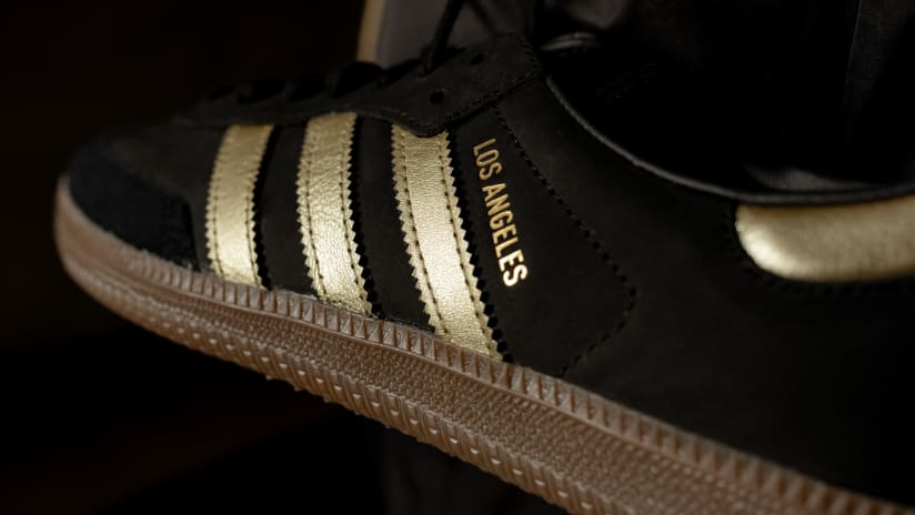 LAFC & Adidas Originals Reveal Two Limited Edition Black & Gold Sambas ...