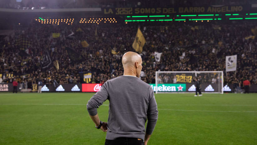 Bob Bradley Stands In Front Of 3252 Facing 3252 190413 IMG