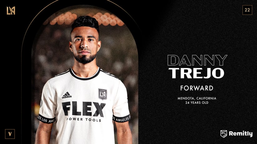 LAFC Signs Forward Danny Trejo To MLS Contract