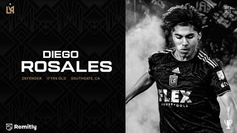 LAFC Signs South Gate Native & Former Academy Player Diego Rosales To Homegrown Contract