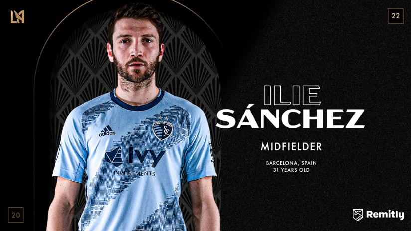 LAFC Signs Free Agent Midfielder Ilie Sánchez