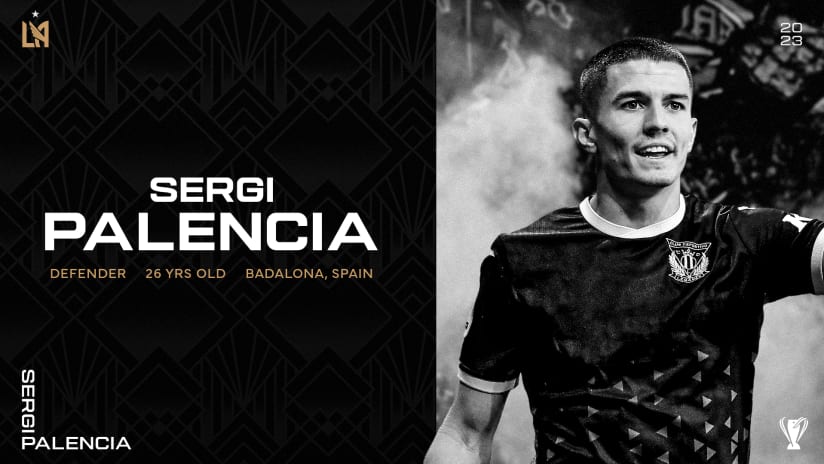 LAFC Signs Defender Sergi Palencia