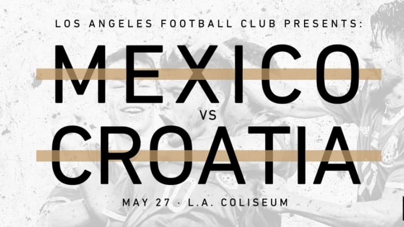 Mexico V Croatia