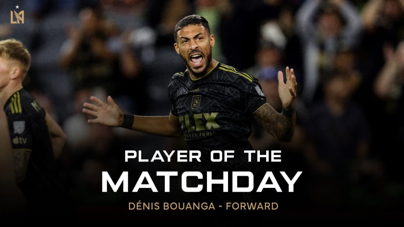 LAFC Forward Dénis Bouanga Voted MLS Player Of The Matchday Presented By Continental Tire For Matchday 36