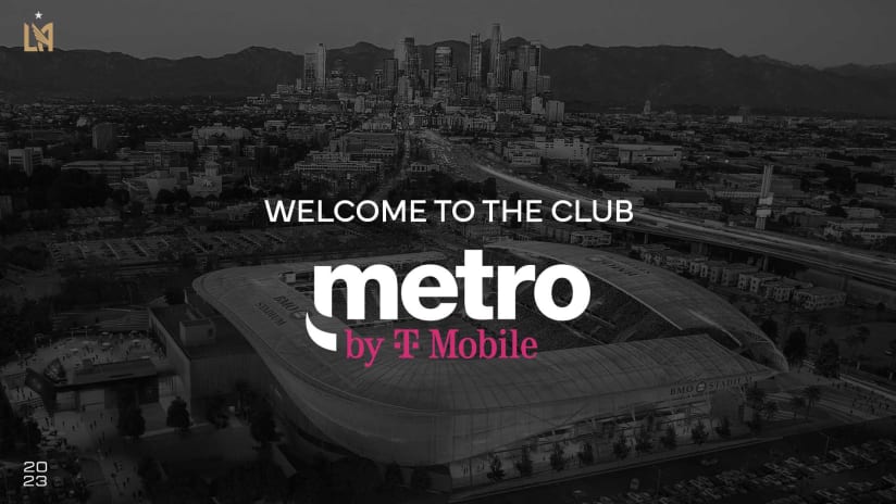 Metro By T-Mobile Kicks Off Multi-Year Sponsorship Of LAFC As Official Wireless Partner 