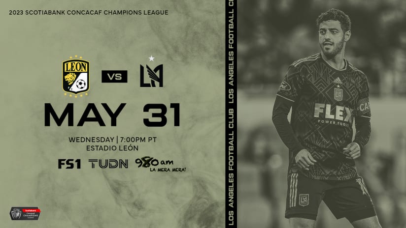 Where To Watch CCL Final | LAFC at Club León 5/31/23