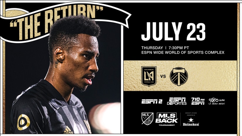 MLS Is Back Where To Watch LAFC vs POR Tune-In 200723 IMG