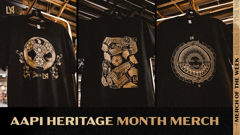 LAFC Releases Custom, Limited Edition T-Shirt Collection In Celebration Of AAPI Month