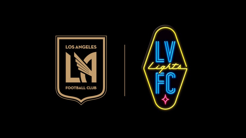 LAFC Las Vegas Lights Logos