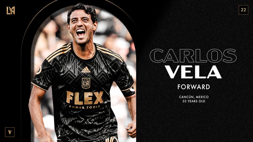 LAFC Re-Signs Forward Carlos Vela