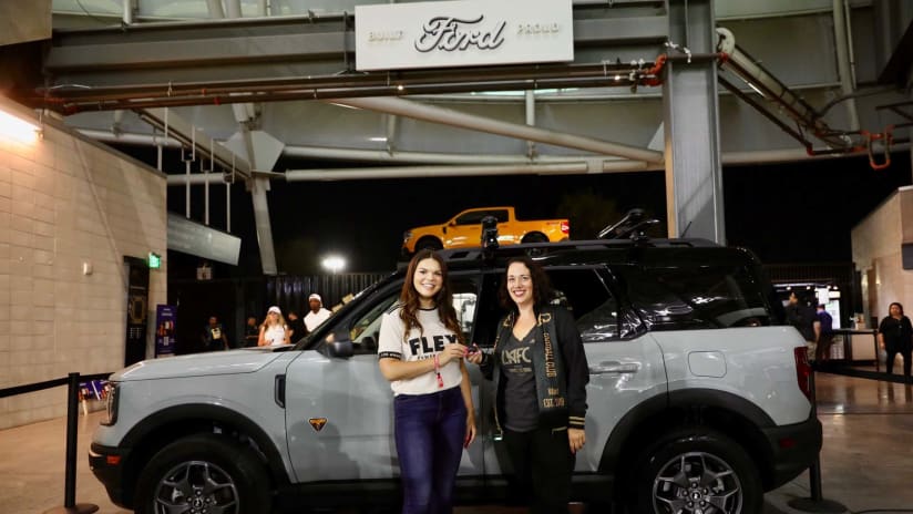 LAFC, Ford Surprise LAFC Fan With Brand-New 2022 Ford Bronco Sport