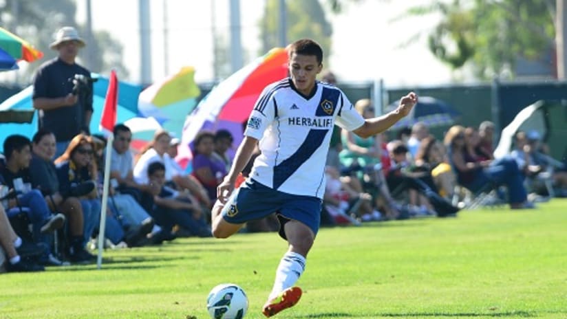 Sorto developing into one of the Galaxy's finest young prospects  -