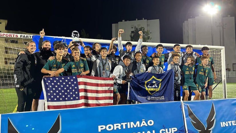 LA Galaxy Academy U-14s Finish in Third Place in 2023 Portimão International Cup 