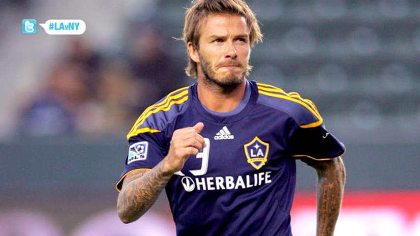 David Beckham could see his first start of the season after coming back from injury.