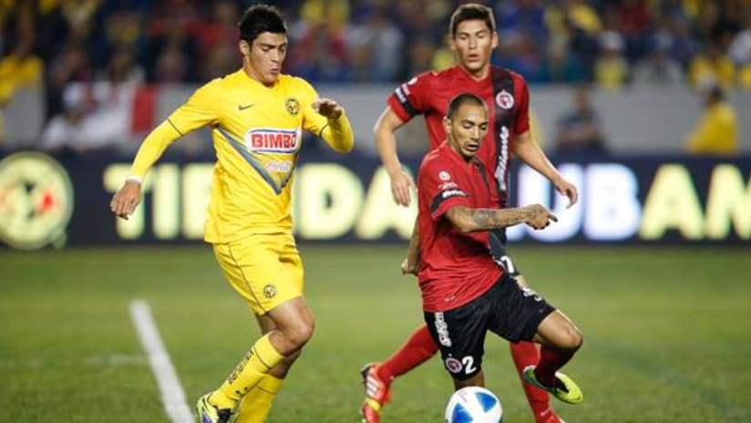 LA Galaxy CONCACAF Champions League opponent Club Tijuana draw America 3-3 at StubHub Center -