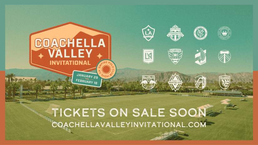 LA Galaxy participará en el Coachella Valley Invitational de AEG del 6-15 de febrero en el Empire Polo Club