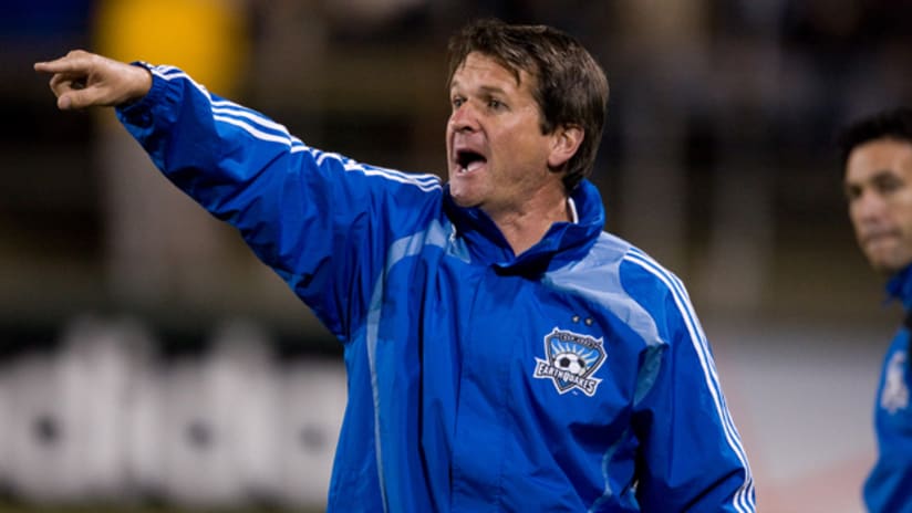''I want to make sure we maintain a good standard of play,'' Frank Yallop said.