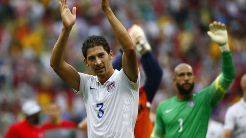 World Cup, #USAvGER, Omar Gonzalez claps