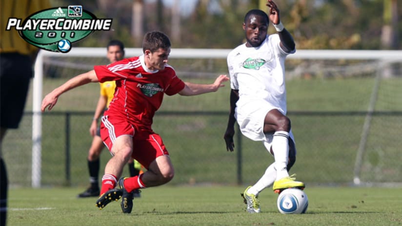 AdiPower (red) and AdiPure (white) tied 0-0 on Saturday.