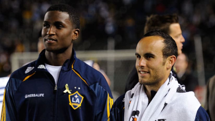 The Galaxy's star duo now departs for the US' pre-World Cup camp in Princeton.