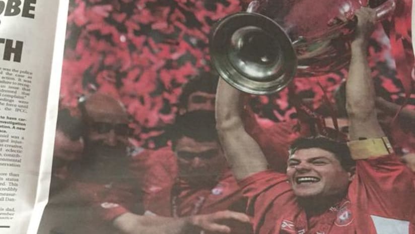 LA Galaxy place full-page ad in Liverpool Echo paying tribute to Steven Gerrard -