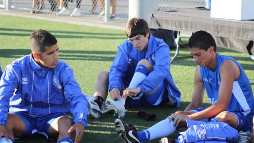 Alan Rovira - LA Galaxy's Youth Academy U-18 midfielder
