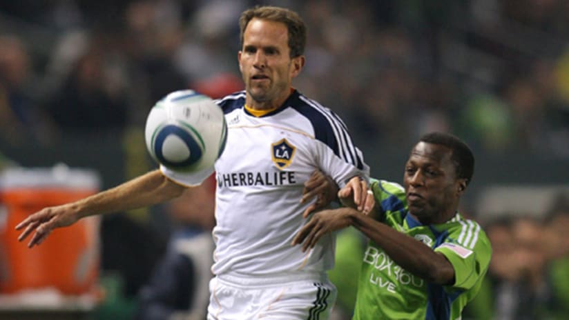 Eddie Lewis and the Galaxy stuck to what they do best in Sunday night's win over the Seattle Sounders.