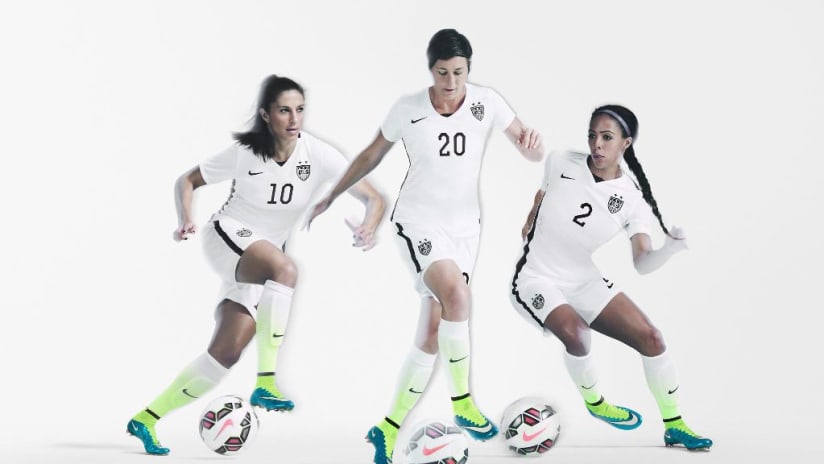 U.S. Women's National Team release... interesting new uniforms ahead of the 2015 World Cup -