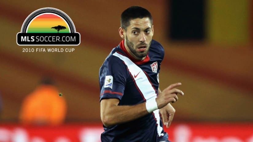 Clint Dempsey has yet to find much space in this World Cup.
