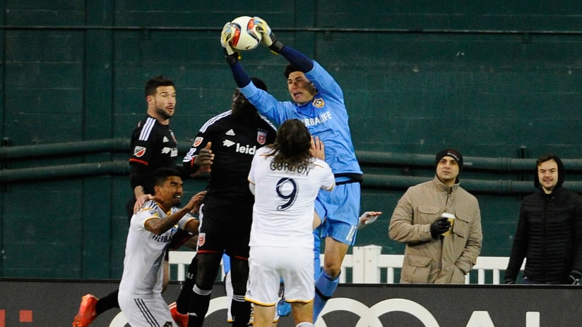 LA Galaxy goalkeeper Brian Rowe says there is plenty to learn from the defeat to D.C. United -