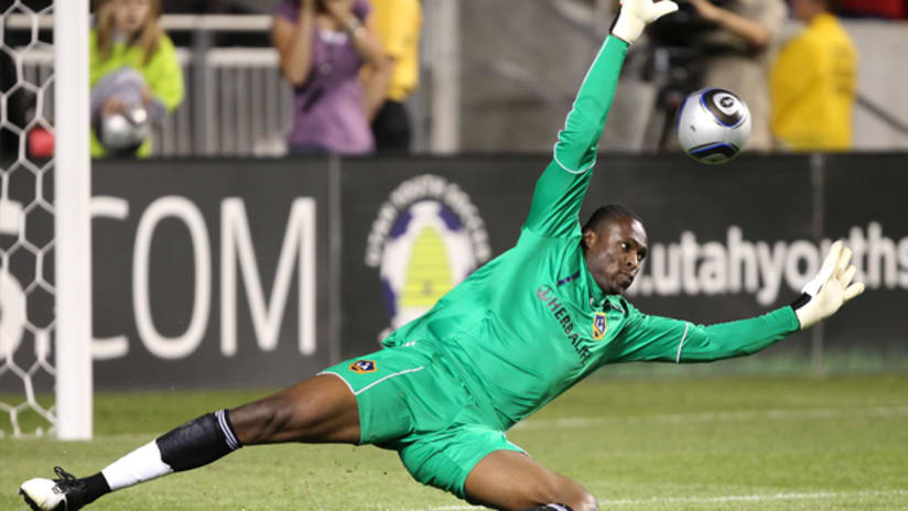 Donovan Ricketts and the LA Galaxy conceded their first goal on the road in 2010.