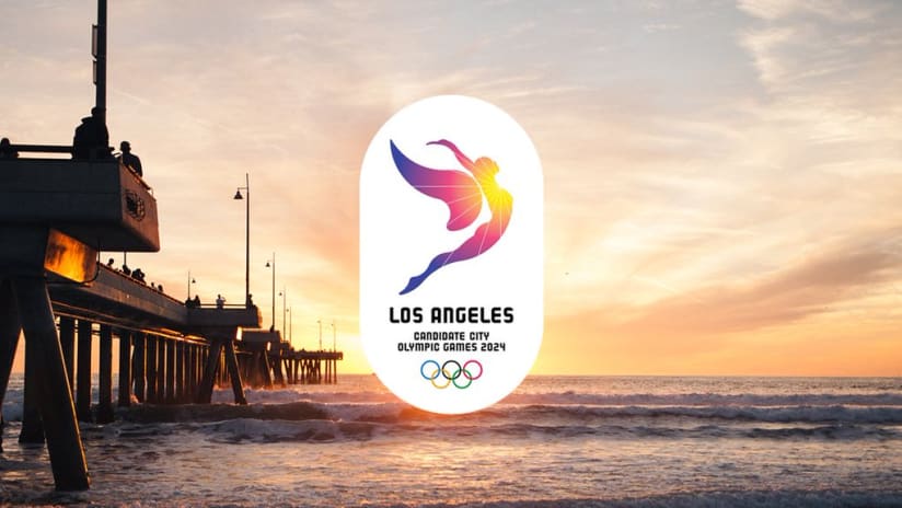 Los Angeles Olympic Bid for 2024 Summer Olympic Games unveils logo ...